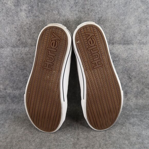 Hurley Shoes Womens 9 Sneakers Casual Canvas Lace Up Ceta Skater Lifestyle White - Picture 9 of 12